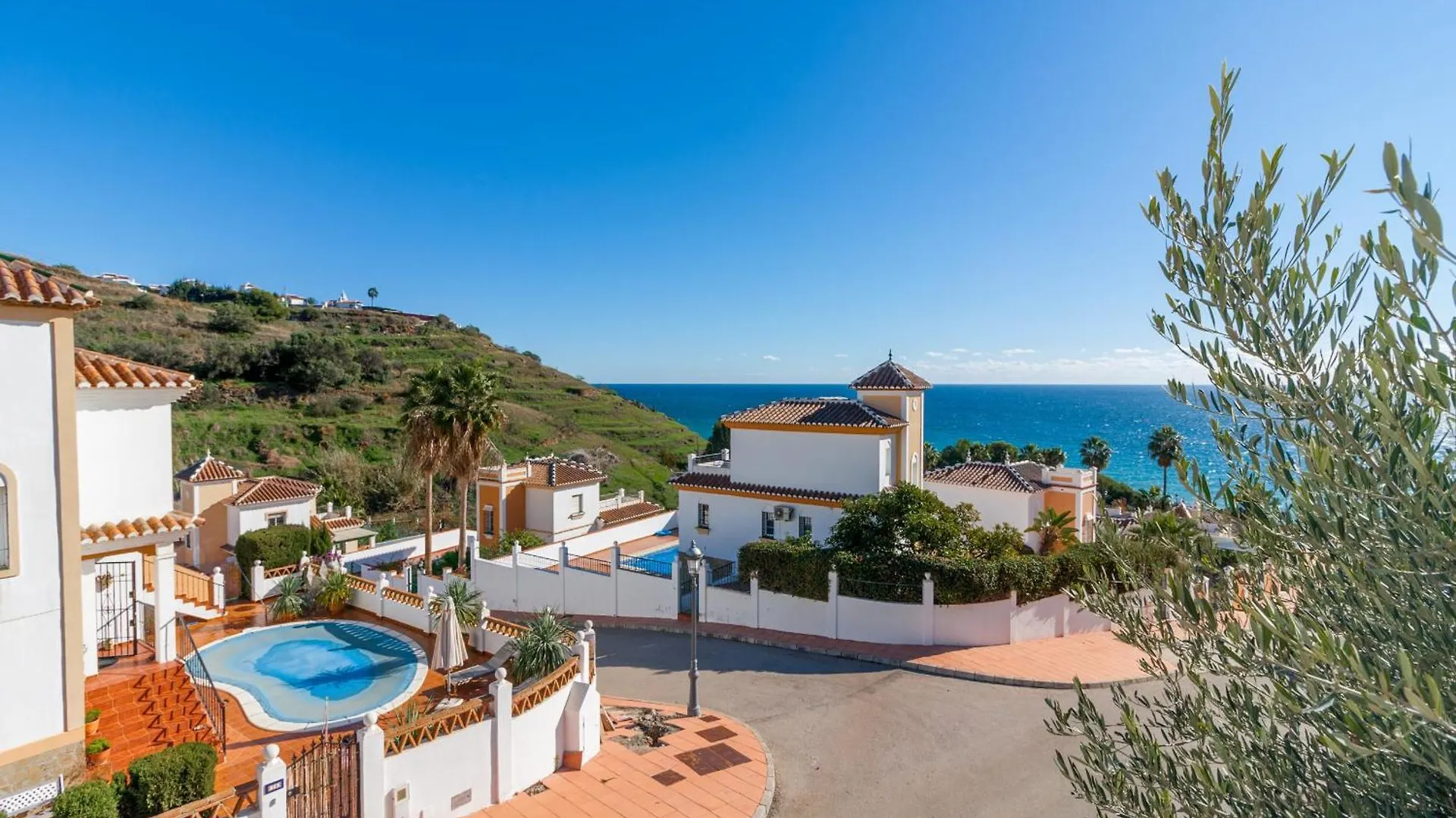 Nerja Villas Tamango Hill Silhouse España